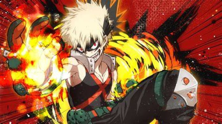 Bakugo from My Hero Academia
