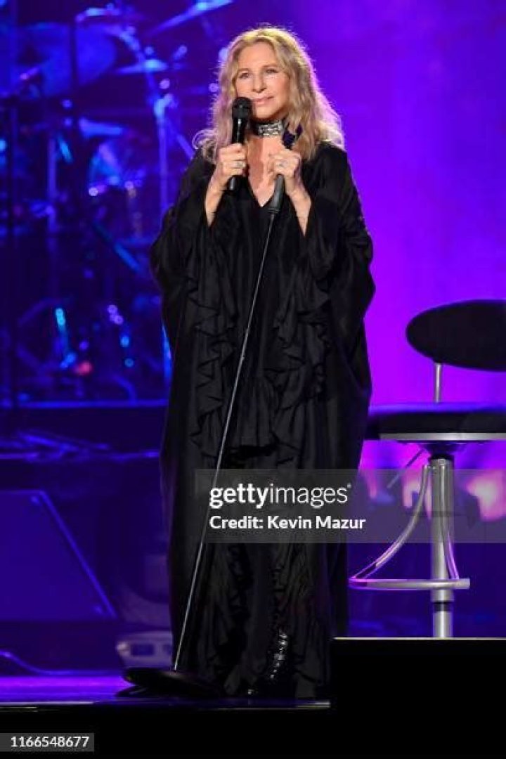 Barbra Streisand performs onstage at Madison Square Garden on August 03, 2019 in New York City.