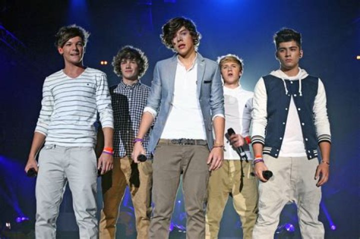 One Direction at the 40 Principales Awards in 2013: Harry Styles, Liam Payne, Zayn Malik, Louis Tomlinson, Niall Horan