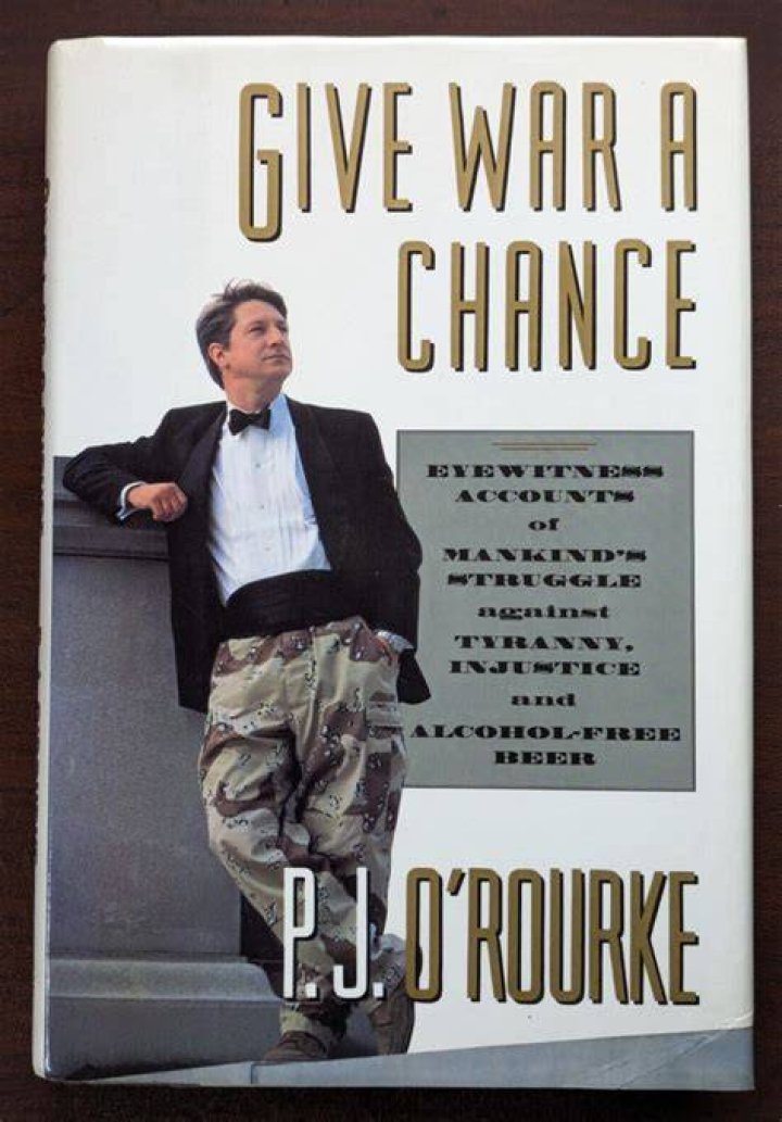 P. J. O'Rourke P. J. O'Rourke