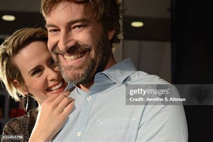Sarah Paulson and Mark Duplass in Blue Jay